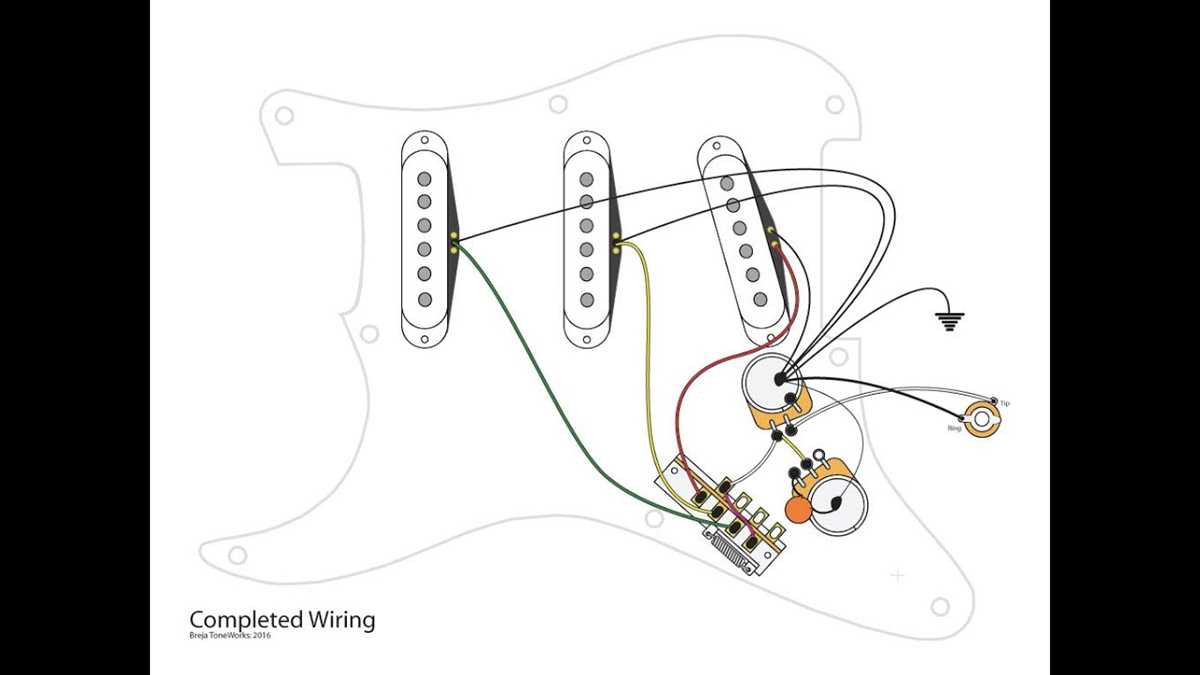 1 pickup 1 volume 1 tone wiring diagram 1 pickup 1 volume 1 tone wiring diagram